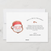 Foto Festive Gingerbrett Weihnachten (Rückseite)