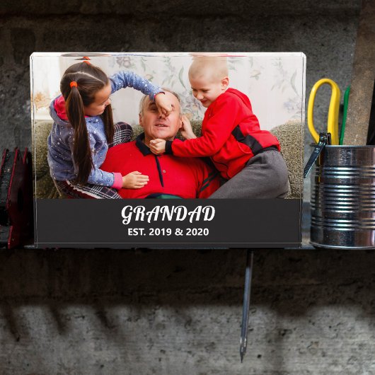 Foto Fett-Typografie Opa etabliert