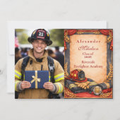 Foto Feuerwehr-Abschlussfeier Ankündigung (Vorderseite)