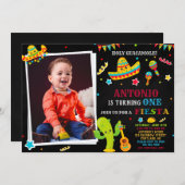 Foto Fiesta Einladung Fiesta Geburtstagsfeier (Vorne/Hinten)