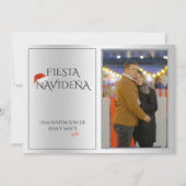 Foto Fiesta Navideña Weihnachts-Party Einladung (Vorderseite)