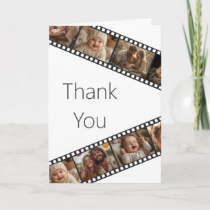 Foto Filmstreifen Danke Karte