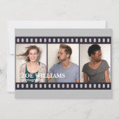 Foto Filmstreifen Fotografie Einladung (Vorderseite)