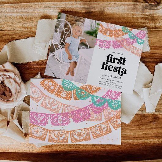 Foto First Fiesta Geburtstag Einladung