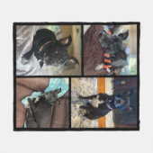 Foto Fleece Blanken (Vorderseite (Horizontal))