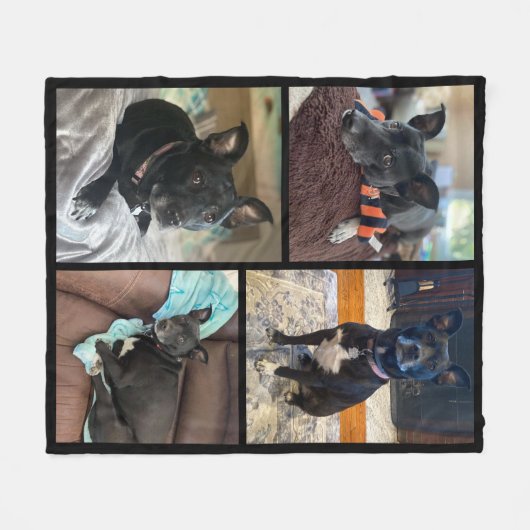 Foto Fleece Blanken (Vorderseite (Horizontal))