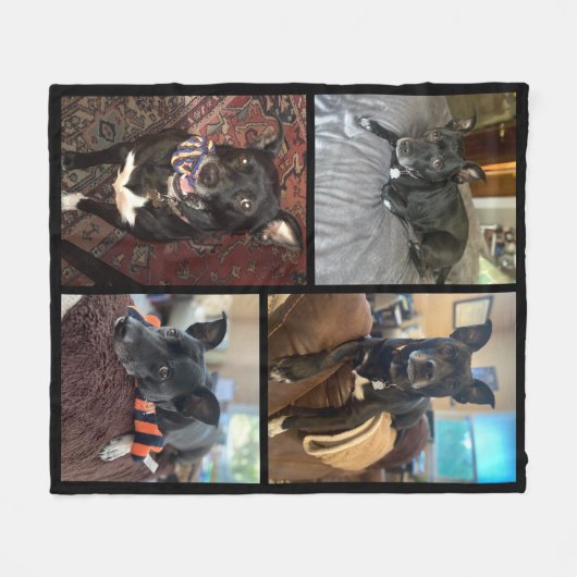 Foto Fleece Blanken (Vorderseite (Horizontal))