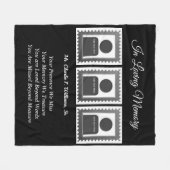 Foto Fleecedecke (Vorderseite (Horizontal))