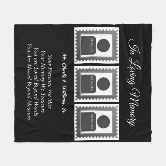 Foto Fleecedecke (Vorderseite (Horizontal))