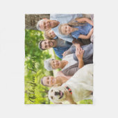 Foto Fleecedecke (Vorderseite)