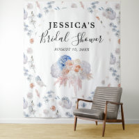 Foto "Floral Brautparty Background"