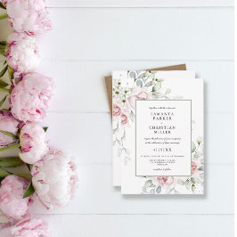 Foto Floral | Einladung zur Hochzeit von Wasserfar