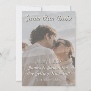 Foto Floral Save The Date