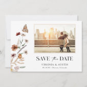 Foto Floral Save the Date (Vorderseite)