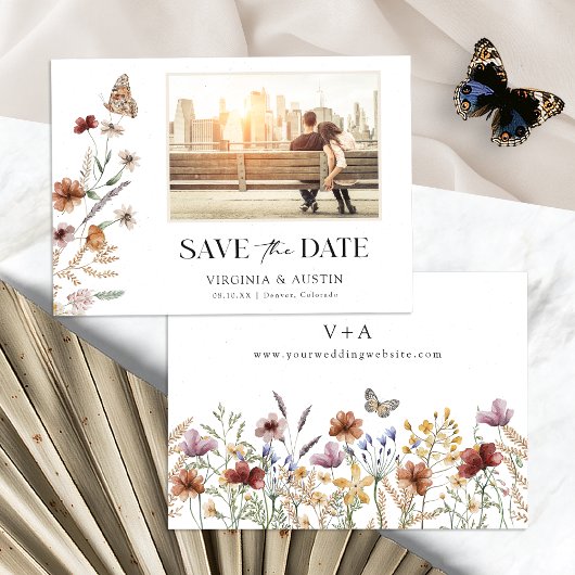 Foto Floral Save the Date