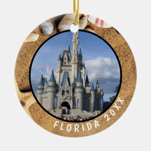 Foto Florida Keramik Ornament (Vorne)