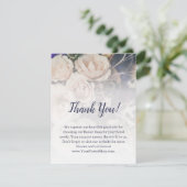 📷 🌷 Foto Florist Danke Karte (Stehend Vorderseite)