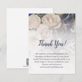 📷 🌷 Foto Florist Danke Karte (Vorne/Hinten)