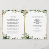 Foto "Foliage Greenery" - Lebensfeier (Rückseite)