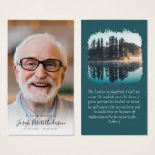 Foto Forest Memorial Praetkarte (Vorne & Hinten)