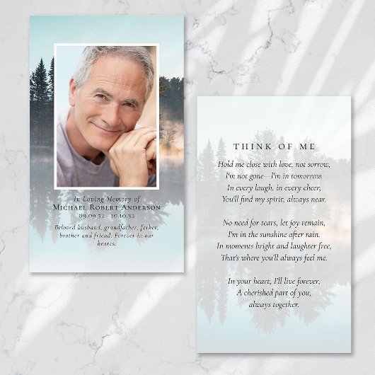 Foto Forest Memorial Praetkarte