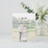 Foto Formal QR Code Hochzeit (Stehend Vorderseite)
