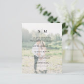 Foto Formal QR Code Hochzeit (Stehend Vorderseite)
