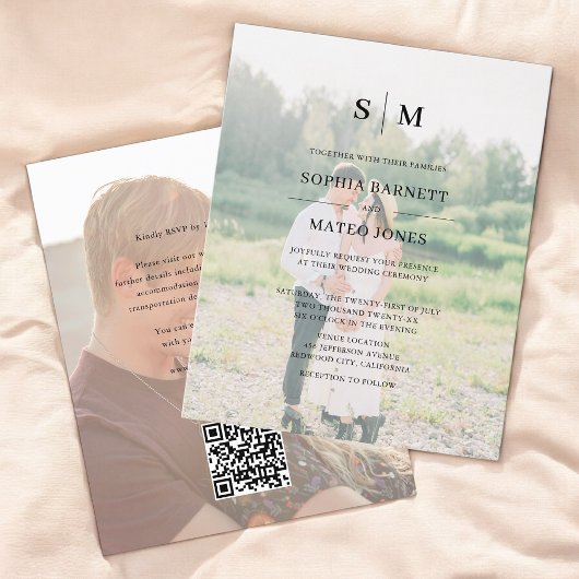 Foto Formal QR Code Hochzeit