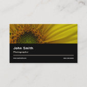 Foto & Fotograf Einfache Visitenkarte (Vorderseite)