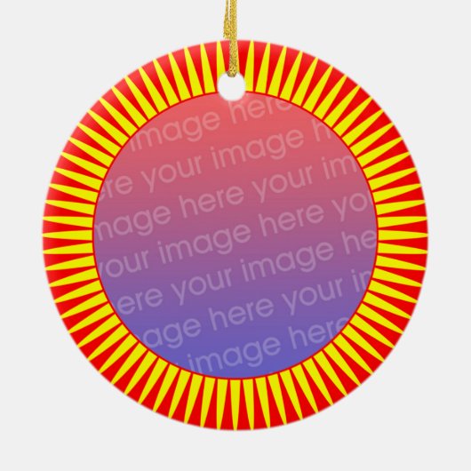 Foto Frame 02 Keramikornament (Hinten)