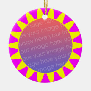 Foto Frame 07 Keramik Ornament