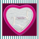 Foto Frame Magnet von Rose X's & O Fotoskulptur Magnet<br><div class="desc">Dieses Mix und das passende Foto-Skulpturendesign sind das Herzstück für Schläger aus dem Herz und den Rose X und O. Legen Sie Ihr eigenes Bild in den Rahmen,  der im Herzen erstellt wurde.</div>