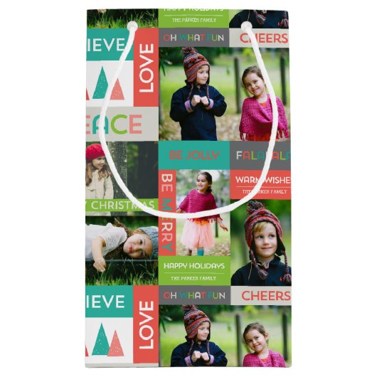 Foto "Freude & Helle" Print Kleine Geschenktüte (Rückseite)