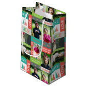 Foto "Freude & Helle" Print Kleine Geschenktüte (Rückseite Schrägansicht)