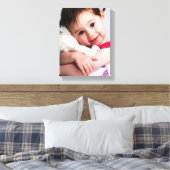 Foto, Freund, Ehegatte, Mama oder Haustier Leinwanddruck (Insitu (Schlafzimmer))