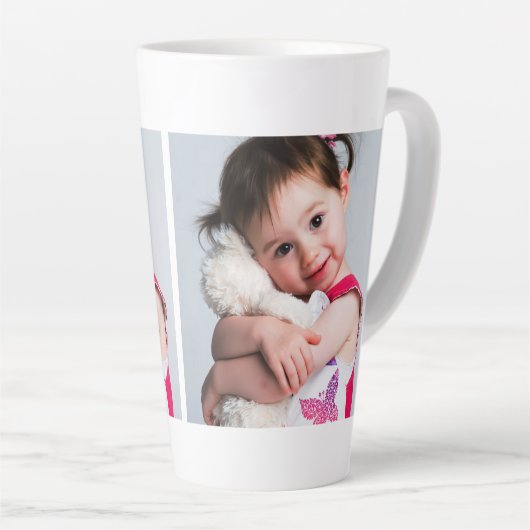 Foto, Freund, Ehegatte, Mama oder Haustier Milchtasse (Rechte Ecke)