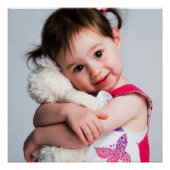 Foto, Freund, Ehegatte, Mama oder Haustier Poster (Vorderseite)