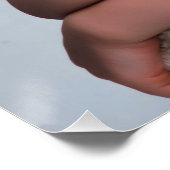 Foto, Freund, Ehegatte, Mama oder Haustier Poster (Ecke)