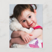 Foto, Freund, Ehegatte, Mama oder Haustier Postkarte (Vorderseite)