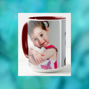 Foto, Freund, Ehegatte, Mama oder Haustier Tasse