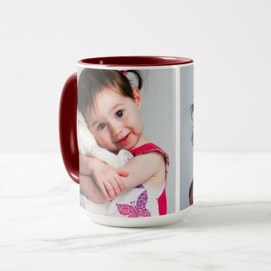 Foto, Freund, Ehegatte, Mama oder Haustier Tasse (Vorderseite Links)