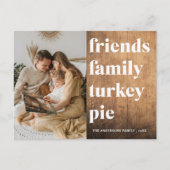 Foto | Freunde Familie Türkei Kuchen | Postca Postkarte (Vorderseite)