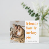 Foto | Freunde Familie Türkei Kuchen | Postkarte (Stehend Vorderseite)