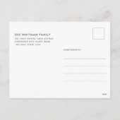 Foto Frohe Weihnachten (Rückseite)