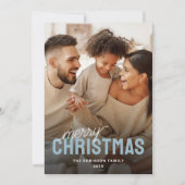 Foto Frohe Weihnachten (Vorderseite)