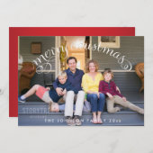 Foto frohe Weihnachten (Vorne/Hinten)