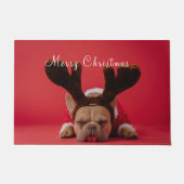 Foto frohe Weihnachten Fußmatte (Vorderseite)