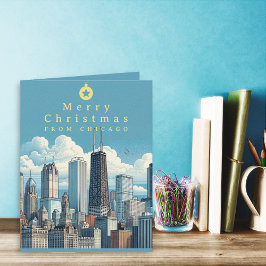 Foto frohe Weihnachten geklappte Grußkarte hinzufü Karte