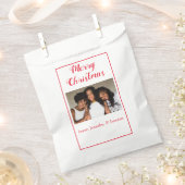Foto Frohe Weihnachten Geschenktütchen (Ausgeschnitten)