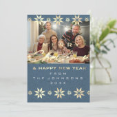 Foto Frohe Weihnachten glücklich Neues Jahr Grau (Stehend Vorderseite)